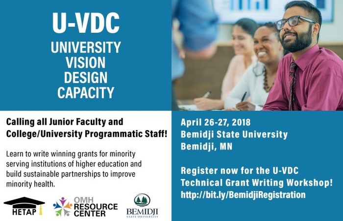 U-VDC April 26-27 at Bemidji State University: http://bit.ly/BemidjiRegistration