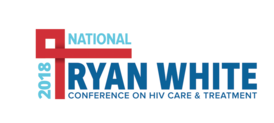 Logo reads: 2018 National Ryan White Conference on HIV Care & Treatment