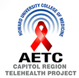 Howard University College of Medicine AETC Capitol Region Telehealth Project logo