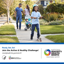 Ready, Set, Go! Join the Active & Healthy Challenge today! #ActiveandHealthy 