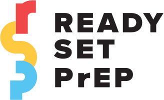 Ready, Set, PrEP logo