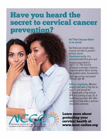 Learn more about protecting your cervical health at www.nccc-online.org