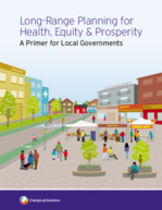 Cover for Long-Range Planning for Health, Equity & Prosperity