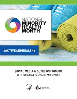 Cover for the NMHM 2020 Social Media & Outreach Toolkit with Resources in English and Spanish