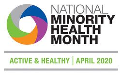 National Minority Health Month: April 2020, Active and Healthy. OMH.