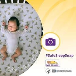 #SafeSleepSnap image