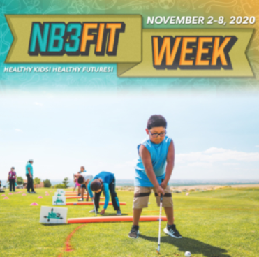 NB3FIT Week, November 2-8. Healthy Kids! Healthy Futures!