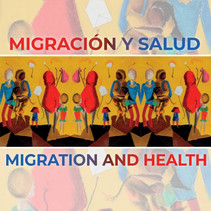 Detail of the cover for the Migration & Health 2020 report