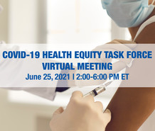 COVID-19 Health Equity Task Force Meeting, June 25, 2 pm ET, HHS Live