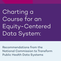 Cover detail for the Charting a Course for an Equity-Centered Data System report