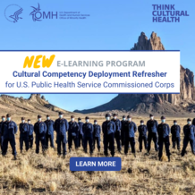 New! E-learning Program: Cultural Competency Deployment Refresher for U.S. Public Health Service Commissioned Corps