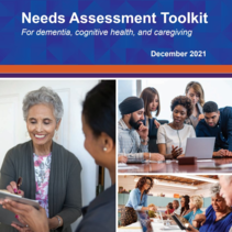 Cover detail for the Needs Assessment Toolkit for Dementia, Cognitive Health, and Caregiving