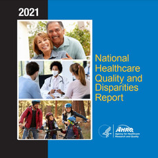 Cover detail for the AHRQ National Healthcare Quality and Disparities Report