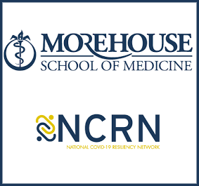 Morehouse School of Medicine and NCRN logos