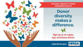 National Minority Donor Awareness Month