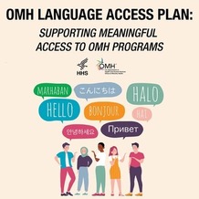 OMH Language Access Plan Graphic