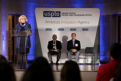 Mary Denison addresses Trademark Expo