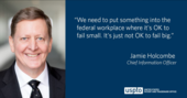 CIO Jamie Holcombe Nextgov interview Facebook post