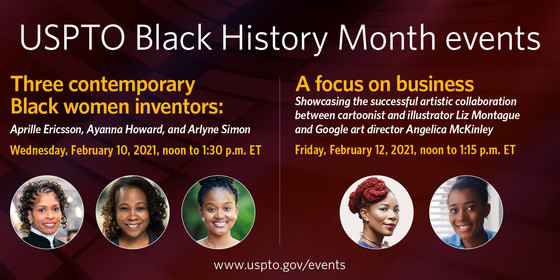 USPTO Black History Month events