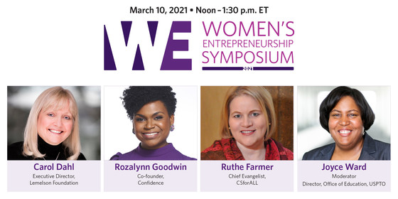 Headshots of Women's Entrepreneurship Symposium presenters