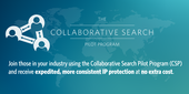 Our Collaborative Search Pilot fast tracks patent applications cross filed with the USPTO and the JPO or KPO.