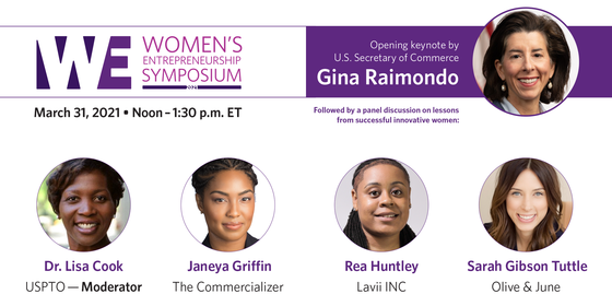 Headshots of Women's Entrepreneurship Symposium panelists