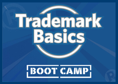 Trademark Basics Boot Camp series logo