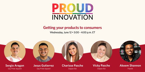 Proud Innovation 2024: Getting your products to consumers logo