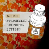 Attachment for poison bottles patent graphic