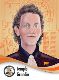 Temple Grandin USPTO Inventor Collectible Trading Card