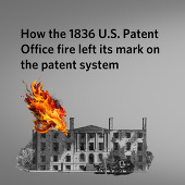 Patent Office fire illustration
