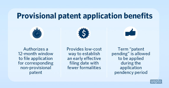 Provisional patent application beneifts