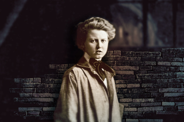 Anna Keichline portrait graphic