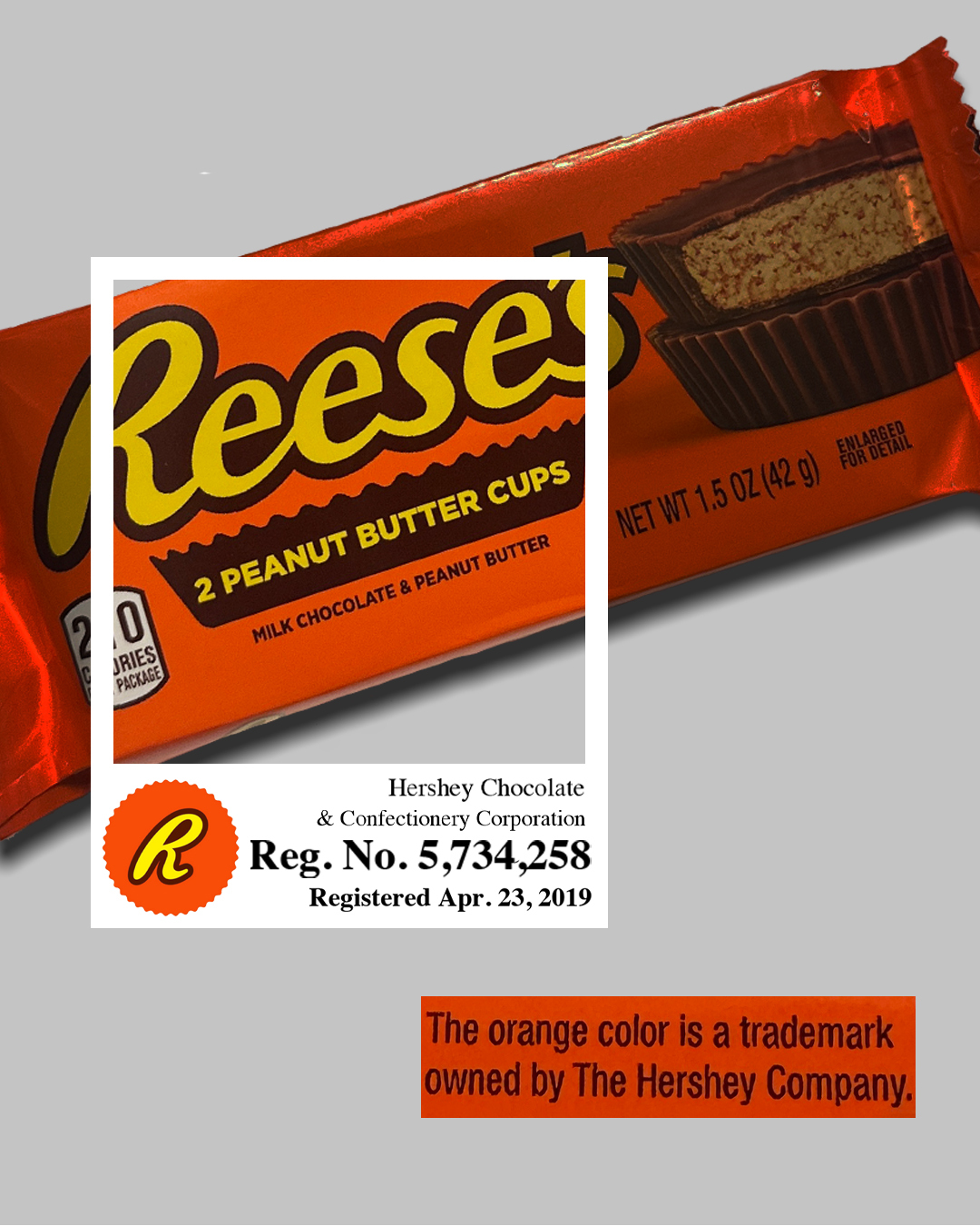 Color mark Reeses