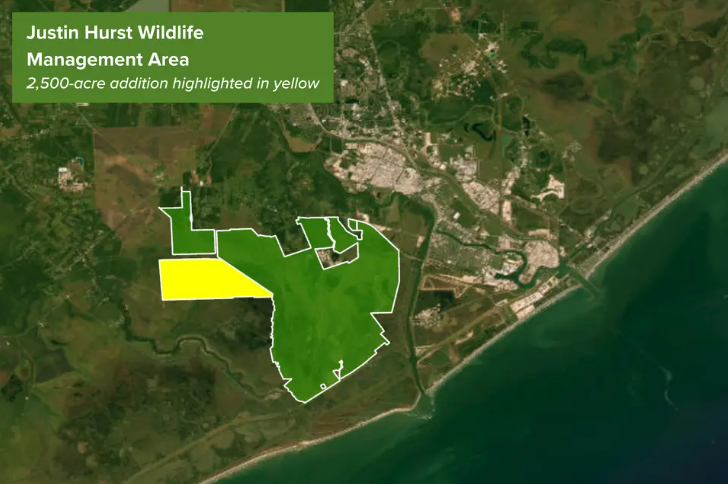 Justin Hurst Wildlife Map