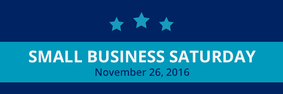 Small Business Saturday is November 26