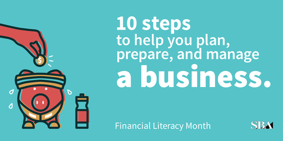 celebrate Financial Literacy Month with the SBA