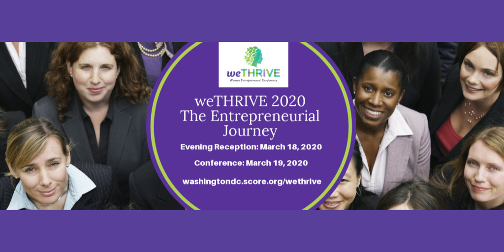 weTHRIVE Women Entrepreneurs' Conference marketing image