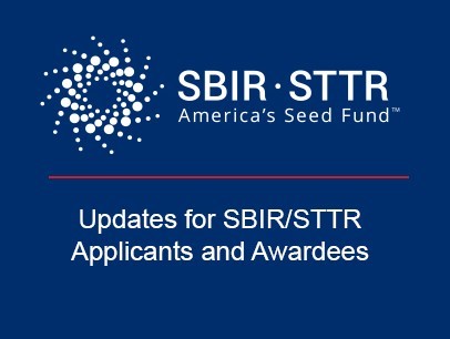 Updates for SBIR/STTR Applicants