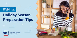 webinar: holiday season preparation tips 