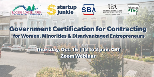 Reminder Ptac Sba Disadvantaged Contracting Seminar 10 15 At 12 00 Pm Cdt