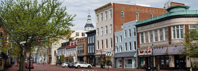 Main Street in Annapolis, MD