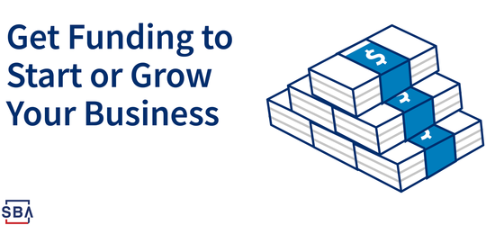 Get funding to start or grow your business