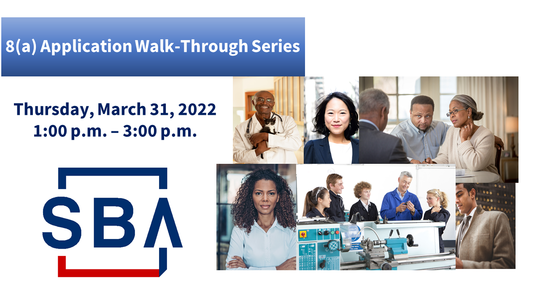 Assistance Available With The 8 a Business Development Program Application