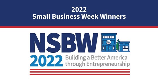 national small business week winners graphic