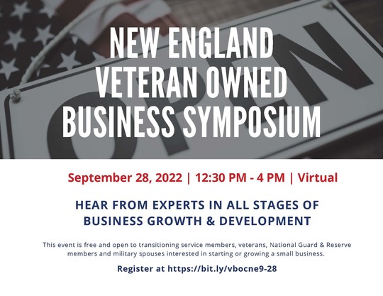 NE Veteran owned business symposium 
