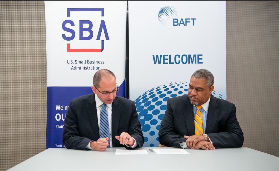 SBA and BAFT Signing Ceremony