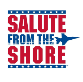 salute from the shore