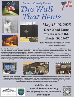 The Wall That Heals Pickens