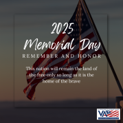 Memorial Day 2025 Graphic